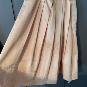 Satin soft peach skirt!!